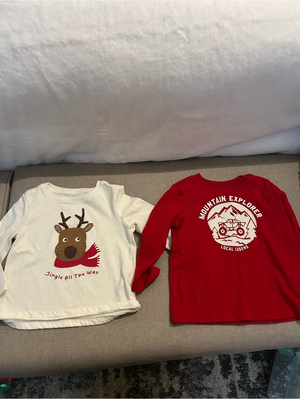 Baby Holiday Long Sleeve Shirts
